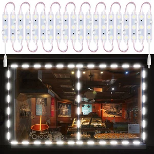 20-160pcs Waterproof 5730 SMD 3 LED Module Light Storefront Window Sign Lamp 12V - Picture 1 of 13