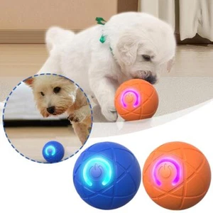 Dog Toy Ball Automatic Moving Bouncing Rolling Ball puppy USB Smart C8L6 - Picture 1 of 20