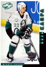 1997-98 Score Anaheim Mighty Ducks #19 David Karpa