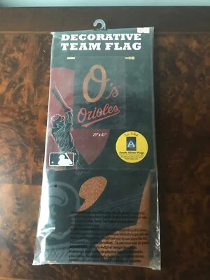 Baltimore Orioles Flag Two Sided 29" x43"  NIB - Image 1 of 2