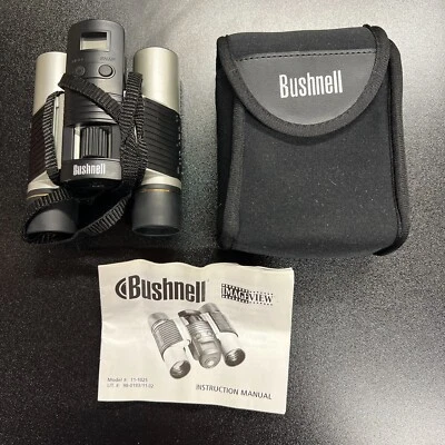 BUSHNELL IMAGEVIEW BINOCULARS 10x21 NOT TESTED 111024 USED GOOD NO CASE. G6 - Image 1 of 4