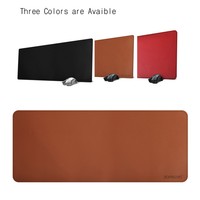 Large 90x40/110x50/120x60CM PU Leather Gaming Mouse Mat Desk Pad for Office/Home