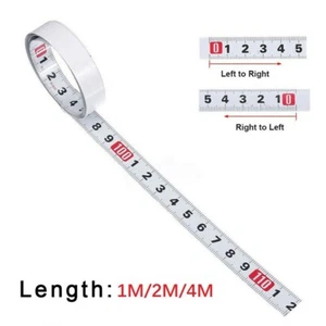 1-4M Selbstklebend Metrische Maßband Lineal Holzbearbeitung Klebebandd Bandmaß - Bild 1 von 15