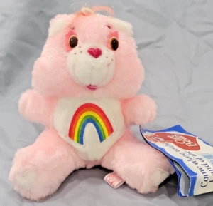 Kenner Care Bears 1983 CHEER BEAR 6" NEW w Tag/BOOK Vtg Plush Toy - Picture 1 of 7