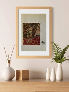Litografía original firmada a mano Joan Miró con certificado de autenticidad y valoración de $3,500 - Imagen 1 de 10