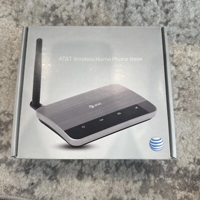 Base de teléfono residencial inalámbrico AT&T WF720 - plateada Foto 1 de 4
