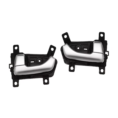 2PC Front-Rear Left Inner Inside Door Handle For 2011-2016 KIA Sportage EX LX SX - Image 1 of 4