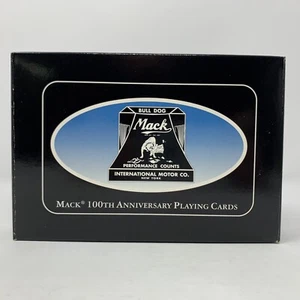 Mack Trucks 100th Anniversary 1900-2000 Playing Cards Original Box, Unopened - Picture 1 of 9