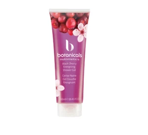 Botanicals Energising Shower Gel 250ml - Black Cherry - Picture 1 of 1