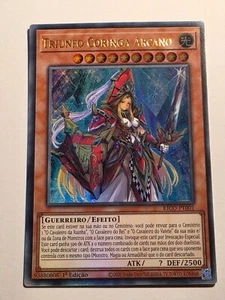 Arcana Triumph Joker●YUGIOH●KICO●2021●ULTRA RARE ●PORTUGUESE●NM●BR506 - Picture 1 of 2
