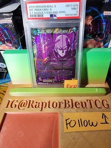 PSA 9 Hit Pride of Universe 6 SPR 2019 Assault of the Saiyans BT7-079 DragonBall - Imagen 1 de 1