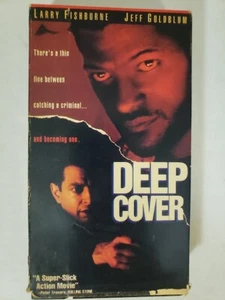 Deep Cover - Larry Fishburne, Jeff Goldblum, Bill Duke, dir. VHS - Picture 1 of 2