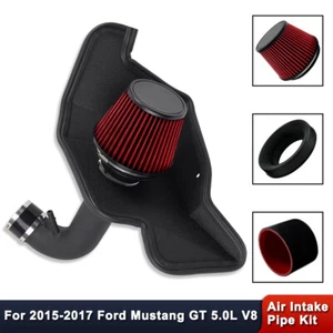 Sistema de admisión de aire frío inducción para Ford Mustang GT 5,0 L V8 2015 2016 2017 - Imagen 1 de 7