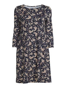 Time and Tru Womens Size XXXL Floral Print Dress - Picture 1 of 4