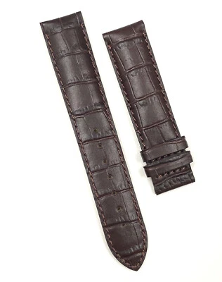 Genuine Tissot Leather Alligator Grain 19mm x 18mm Brown Band Strap - Image 1 of 4