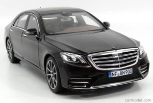 NOREV 1/18 Scale Mercedes-Benz S Klasse AMG LINE W222 Ruby Black Diecast Model - Picture 1 of 4