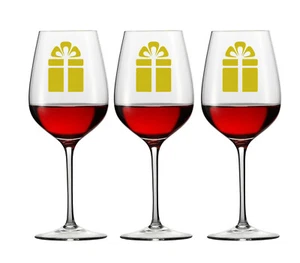 12 X CALCOMANÍA DE VIDRIO REGALO NAVIDAD DORADO LOGOTIPO VENTANA NAVIDAD - Imagen 1 de 5