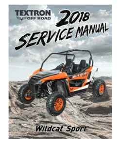 Manual de servicio deportivo Arctic Cat Wildcat | 2018 | CD o USB enviado por correo - Imagen 1 de 12
