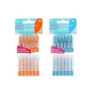 2 x TEPE EASYPICK INTERDENTALBÜRSTEN & REISEETUI 36 STÜCK - KOSTENLOSER VERSAND - Bild 1 von 3