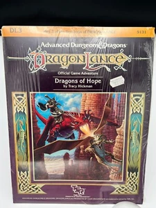 Advanced Dungeons And Dragons DragonLance Dragons Of Hope DL3 9131 1984 TSR ¡NUEVO! - Imagen 1 de 2