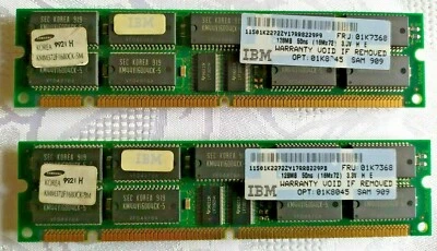 IBM 01K7368 128MB ECC Memory Module - Image 1 of 2