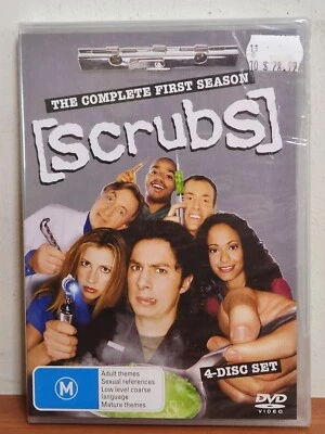 Scrubs: The Complete First Season DVD (Region 4) NEW And Sealed - Image 1 of 2
