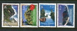 2004 Pitcairn Islands Scenic Views- MUH Set of 4 Stamps - Picture 1 of 1