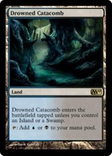 WOTC MtG M10 Drowned Catacomb (R) EX