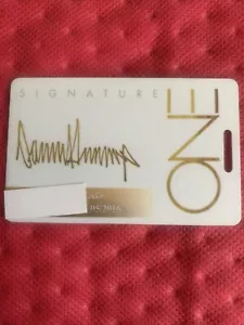 Trump One Signature Spielerkarte Taj Mahal Hotel Casino Atlantic City - Bild 1 von 2
