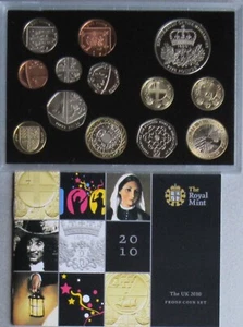 The Royal Mint 2010 United Kingdom Proof Coin Set - Picture 1 of 3