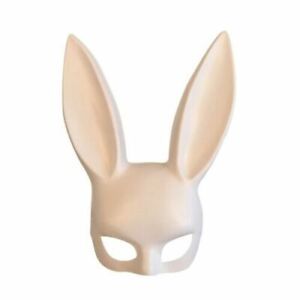 Halloween Cosplay Rabbit Mask Masquerade Costume Sexy Long Ears