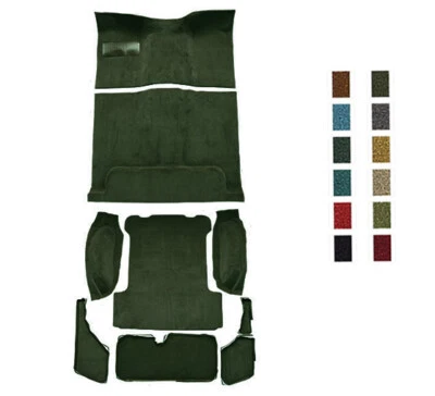 74-83 Jeep Cherokee SJ Original Cutpile Molded Carpet Kit *Made in USA* - Image 1 of 4