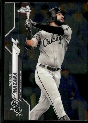 Topps Chrome #109 Nomar Mazara 2020 Foto 1 de 2