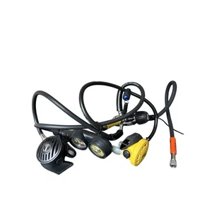 US Divers Conshelf 21 regulator set scuba diving first second 2 gauge - Picture 1 of 9