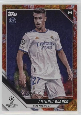 2021 Topps UCL Collection Jade Chinese New Year 24/125 Antonio Blanco Rookie RC - Image 1 of 3