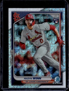 2024 Bowman Masyn Winn Chrome Mojo Refractors Rookie - Picture 1 of 2