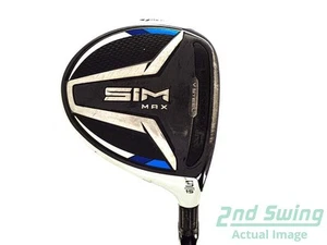 TaylorMade SIM MAX Fairway Wood 3 Wood 3W 15° Graphite Senior Right 43.0in - Picture 1 of 9