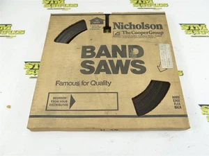 NEAR FULL ROLL OF NICHOLSON BAND SAW BLADE COIL STOCK 3/8" X .025" X 24T RAKER - Picture 1 of 5
