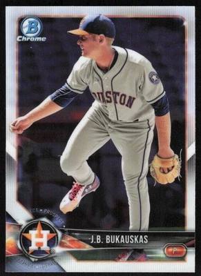 2018 Bowman Draft Chrome #BDC-189 J.B. Bukauskas   - FREE SHIPPING - Image 1 of 2