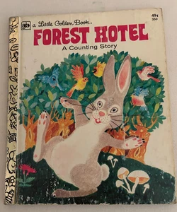 1975 Little Golden Book -Forest Hotel-A counting Story - Picture 1 of 4