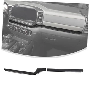 Dashboard Bottom Strip Trim Compatible with Chevolet Silverado 2022+, Above - Picture 1 of 8