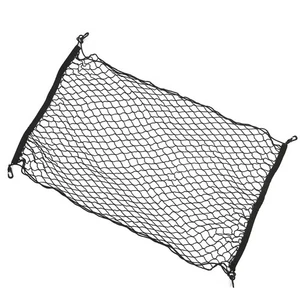 Cargo Trunk Rear Nylon Organizer Stretch Mesh For Car Luggage With Storage Net - Picture 1 of 12