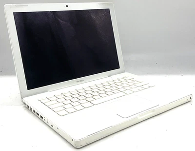 Apple MacBook 3.1 White A1181  Core 2 Duo T7500 4 GB RAM No HDD No OS - Image 1 of 4