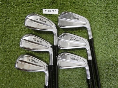 Titleist 2023 T200 Forged Irons 5-P Tensei AV AM(2) Regular Graphite Mid +1" - Image 1 of 4