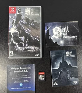 Salt and Sanctuary -- Drowned Tome Edition (Nintendo Switch, 2018) CIB mit Handbuch - Bild 1 von 3