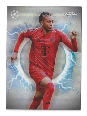 Michael Olise 2024-25 Topps Chrome Circle of Power High Voltage SP 1/2 CASE HIT - Image 1 of 2