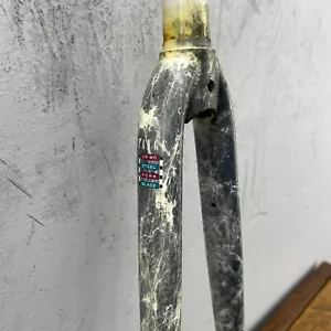 Vintage Tange TA Fork Marble 700c Centurion Diamond Back 1 in Threaded CRMO - Picture 1 of 22