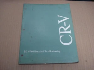 1997 1998 Honda CR-V Electrical Troubleshooting Manual - Picture 1 of 4