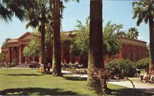 Carnegie Free Libray Tucson Arizona 1953 Postkarte - Bild 1 von 2