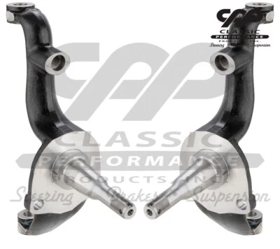 1965 66 67 68 CHEVY IMPALA NEW ORIGINAL REPLACEMENT DRUM BRAKE SPINDLES PAIR - Image 1 of 4